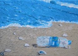 Painting: Plastic Tide
